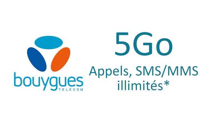 Forfait Smartphone Illimités + 5 Go image